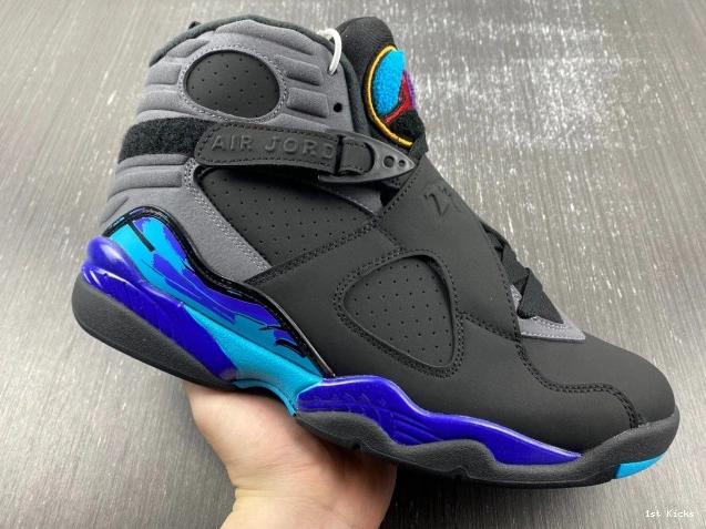 1st Kicks Shoes Retro 305381-025 8 Aqua Jordan (2015) 0817